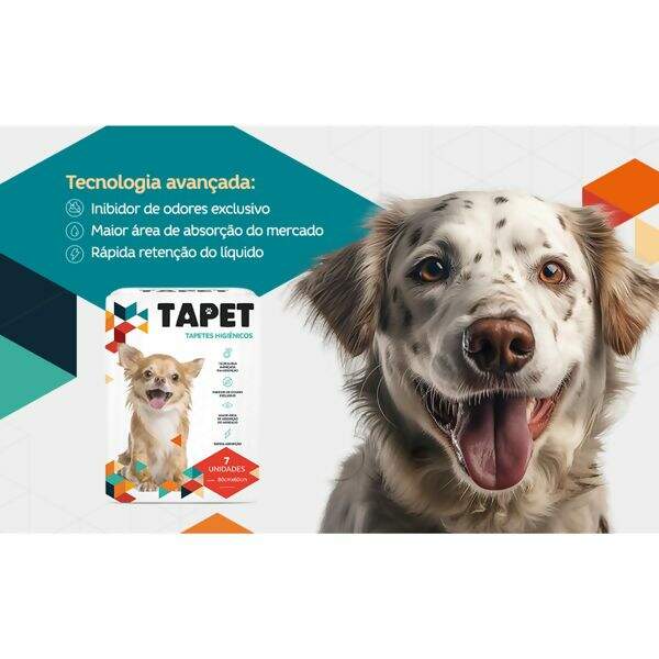 Tapet higienico 7unid 80x60cm detalhe